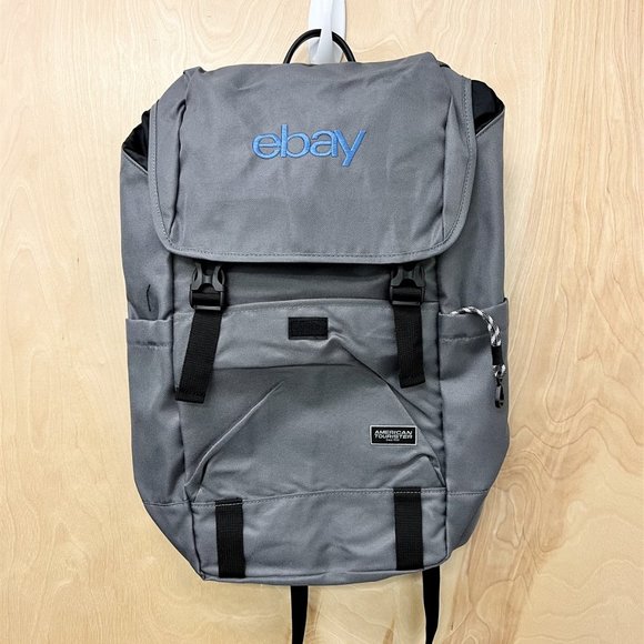 American Tourister® x eBay Backpack, Gray - eBay Open Exclusive - SHIPS FAST💨✅ - Picture 1 of 4